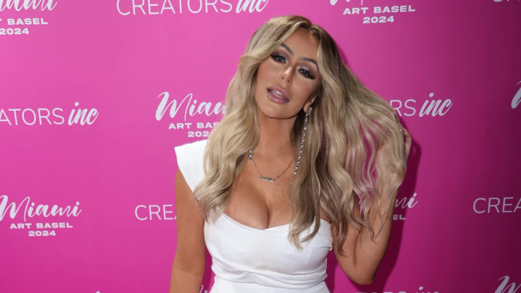 Aubrey O’Day reacts to reports about Donald Trump Jr.’s wedding expenses and revisits their past relationship.